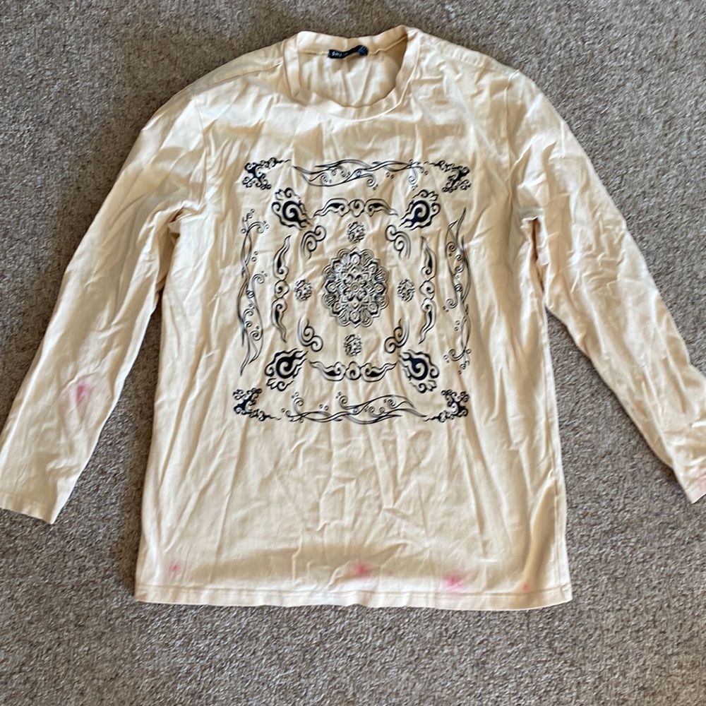 Long sleeve print shirt